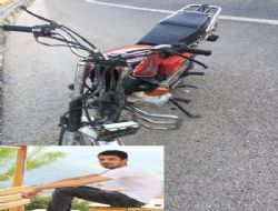 Motosiklet devrildi 1 kii hayatn kaybetti
